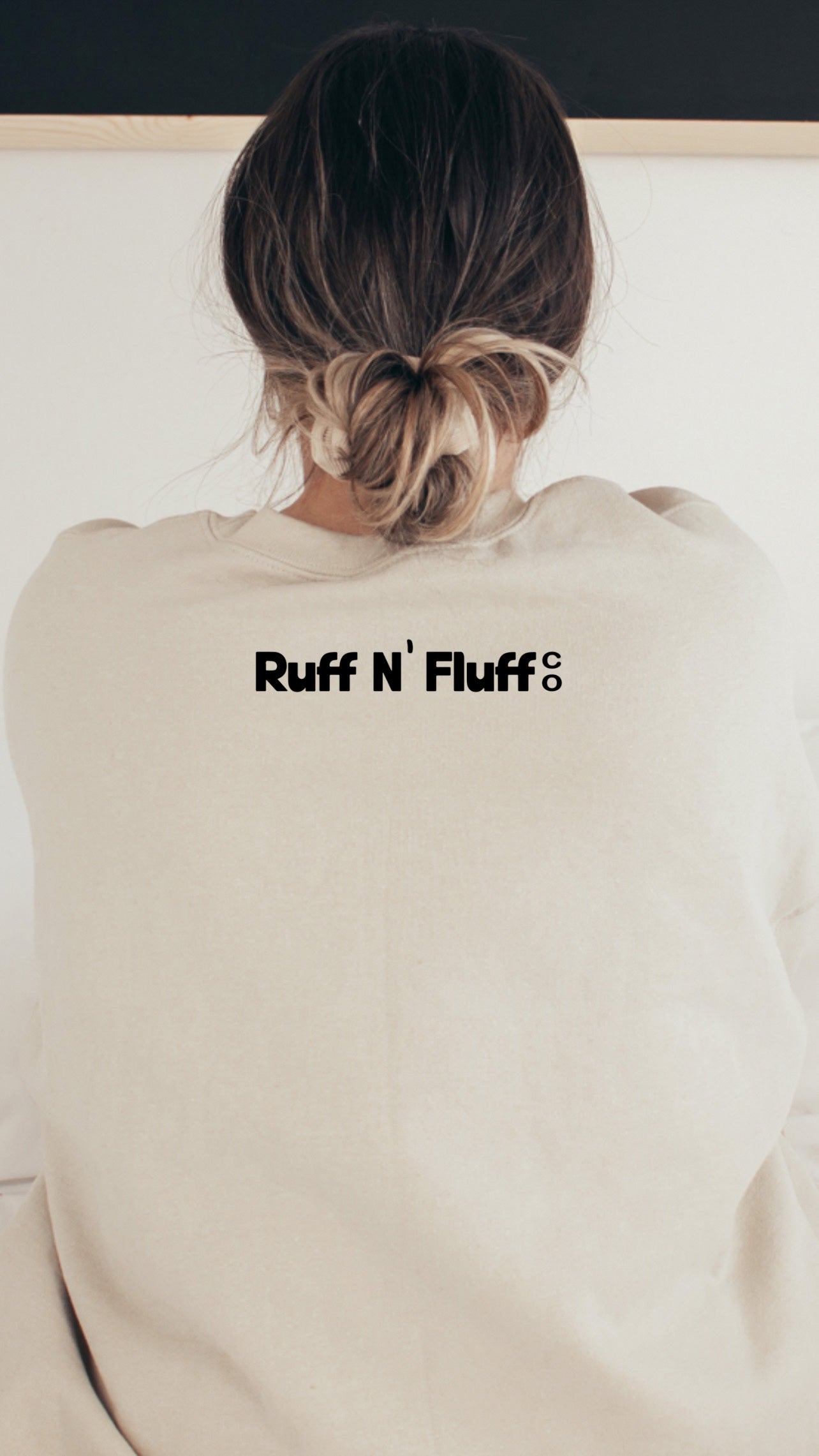 Work Hard. Be Kind. Pet Dogs. Crewneck