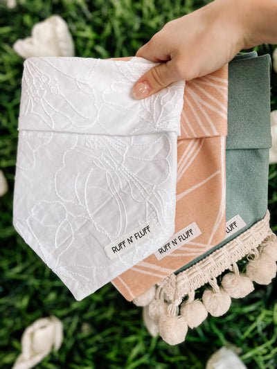 Peachy Palms Bandana
